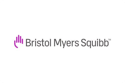 Bristol Myers Squibb logo.