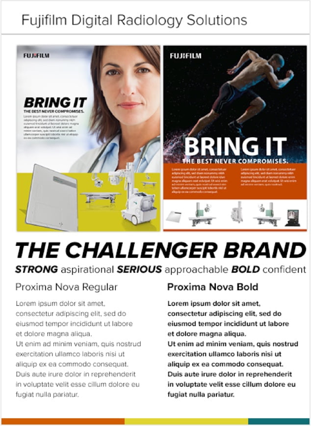 Fujifilm Digital Radiology solutions - Challenger Brand details