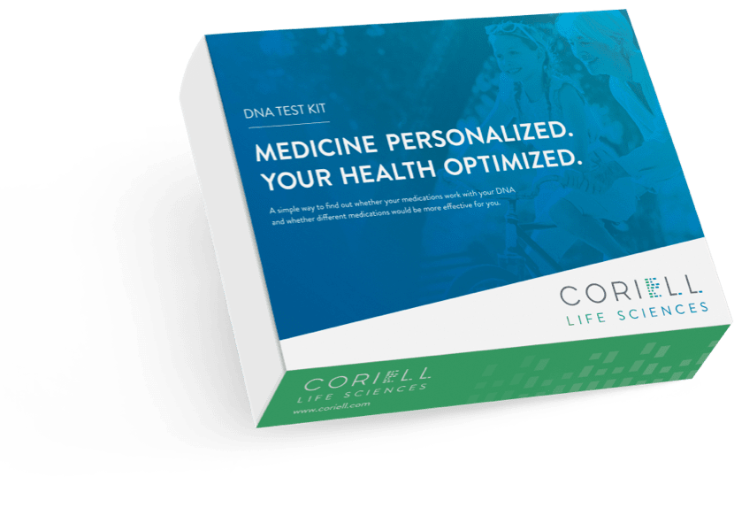 Coriell Life Sciences DNA Test Kit.