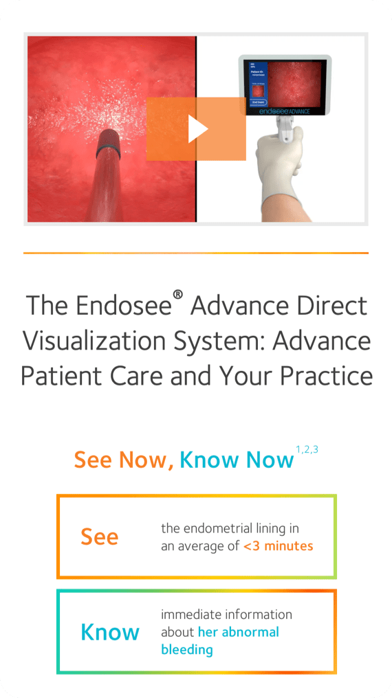 Image of the Endosee Advance Direct Visualization system