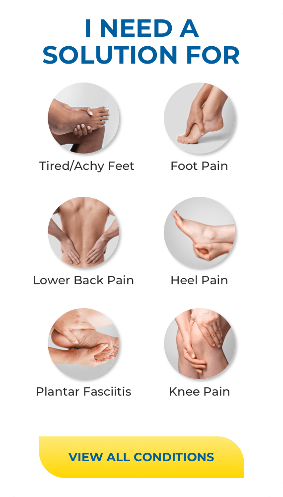 Dr. Scholl’s® problem/solution areas