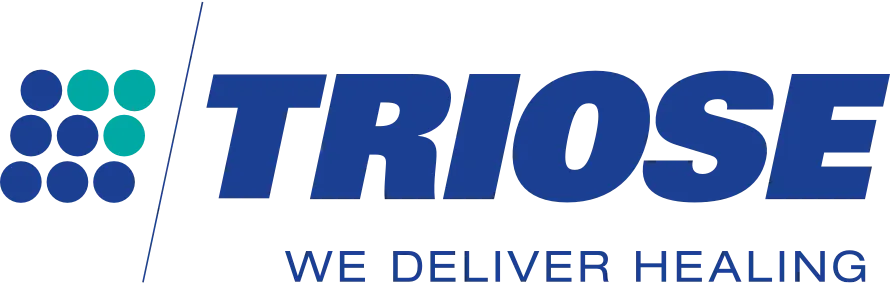 TRIOSE - We Deliver Healing Logo