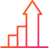Icon of a bar graph.
