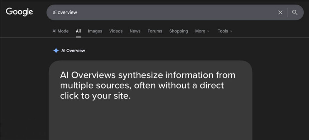 Image of Ai Search Results