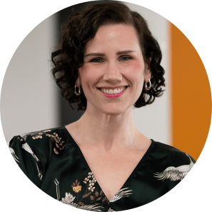 Photo of Laura Lentchitsky, D2 Creative Director of Messaging and Digital Growth