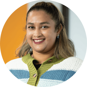 Photo of Vijaya Singh, D2 Creative Director, Marketing Strategy and Execution